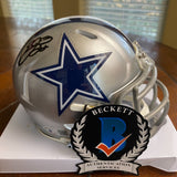 Emmitt Smith Autographed Signed Dallas Cowboys Mini Helmet Beckett