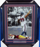 J.J. JJ WATT AUTOGRAPHED SIGNED FRAMED 16X20 PHOTO HOUSTON TEXANS JSA 155025