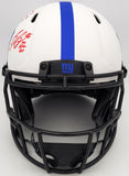 LAWRENCE TAYLOR & SAQUON BARKLEY AUTO GIANTS LUNAR FULL SIZE AUTH HELMET 202990