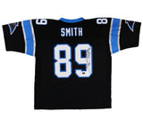Steve Smith Sr Signed Carolina Panthers Mitchell & Ness Black 2XL NFL Jersey