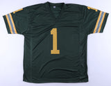 Warren Moon Signed Edmonton Eskimos Jersey (Beckett) 9xPro Bowl Q.B. / NFL HOF