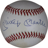 Mickey Mantle Autographed/Signed New York Yankees Official AL Baseball JSA 49024