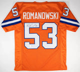 Bill Romanowski Signed Denver Broncos Jersey (Beckett) 4xSuper Bowl Champ L.B.