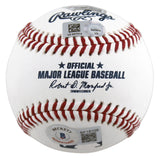 Dodgers Dustin May Authentic Signed Oml Baseball Autographed BAS