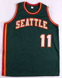 Detlef Schrempf Signed Seattle Supersonics Jersey (JSA COA) 3xAll Star Forward