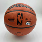 Autographed/Signed Austin Reaves LA Lakers Full Size Wilson Basketball BAS COA