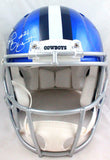 Ezekiel Elliott Signed Cowboys F/S Flash Speed Authentic Helmet-Beckett W Holo