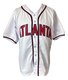 Austin Riley Atlanta Signed White Baseball Jersey BAS