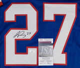Jason Pinnock Signed New York Giants Jersey (JSA COA) 2021 5th Rnd Draft Pick DB