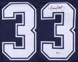 Tony Dorsett Signed Dallas Cowboys Jersey (Beckett) 4xPro Bowl (1978,1981-1983)