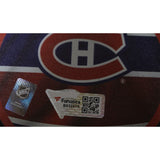 Juraj Slafkovsky Autographed/Signed Montreal Canadiens Hockey Puck FAN 46831