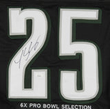 LeSean McCoy Signed Career Highlight Stat Philadelphia Eagles Jersey (JSA COA)