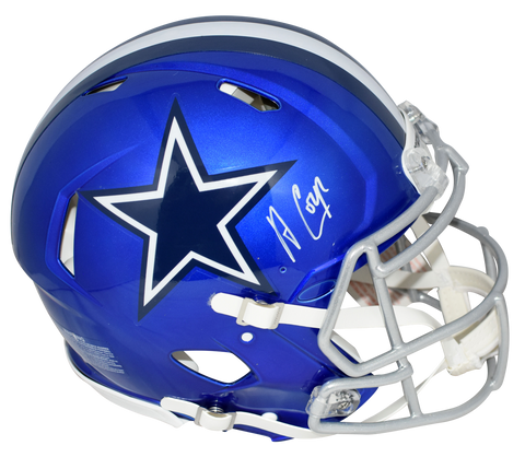 AMARI COOPER SIGNED DALLAS COWBOYS FLASH AUTHENTIC SPEED HELMET BECKETT