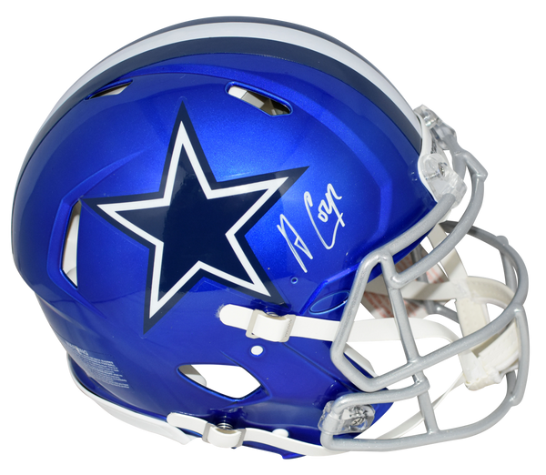 AMARI COOPER SIGNED DALLAS COWBOYS FLASH AUTHENTIC SPEED HELMET BECKETT