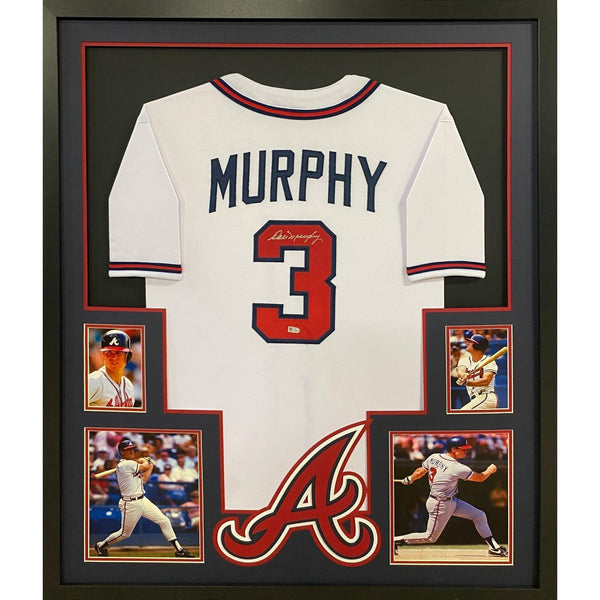 Dale Murphy Autographed Signed Framed Atlanta Braves Jersey MLB AUTHENTICATED