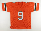 Brevin Jordan Signed Miami Hurricanes Jersey (JSA COA) Houston Texans T.E.