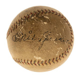 Babe Ruth Gehrig Speaker Signed 1931 American League Baseball JSA ZZ05094