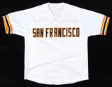 Matt Williams Signed San Francisco Giants Jersey (Beckett) 5xAll Star Infielder