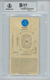 Kurt Warner Autographed Super Bowl XXXIV Ticket Stub SB MVP Beckett Slab 36345