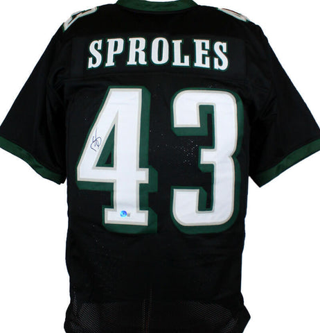 Darren Sproles Autographed Black Pro Style Jersey *Up-Beckett W Hologram *Black