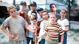 "The Sandlot" Signed by 6 Cast Members 35" x 43" Framed Jersey 1993 Hit Film JSA