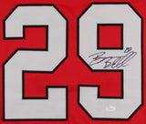 Bryan Bickell Signed Carolina Hurricanes Jersey (JSA COA) 2xStanley Cup Champion