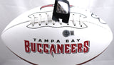 Ronde Barber Signed Tampa Bay Buccaneers Franklin Logo Football - Beckett W Holo