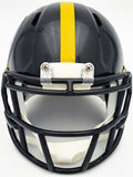 GEORGE PICKENS AUTOGRAPHED SIGNED STEELERS BLACK SPEED MINI HELMET JSA 224755