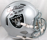 Jim Plunkett Autographed Raiders F/S Speed Helmet w/SB MVP-Beckett W Hologram