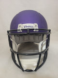 JJ McCARTHY SIGNED MINNESOTA VIKINGS F/S SPEED REPLICA HELMET BECKETT QR