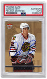 Duncan Keith Signed 2006 Fleer Ultra Gold Medallion Rookie #211 - (PSA Slabbed)