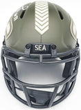 DEVON WITHERSPOON AUTOGRAPHED SEAHAWKS SALUTE TO SERVICE MINI HELMET MCS 229505