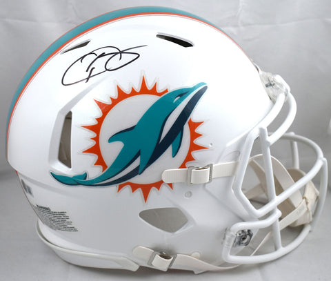 Odell Beckham Jr. Signed Dolphins F/S Speed Authentic Helmet - Beckett W Holo