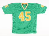 Rudy Ruettiger Signed Notre Dame Fighting Irish Jersey (JSA COA) An Irish Legend