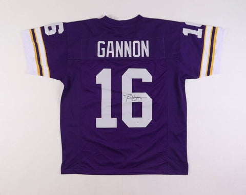 Rich Gannon Signed Vikings Jersey (PSA COA) Minnesota Starting Q.B. (1987-1992)