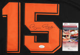 Bruce Bochy Signed San Francisco Giants Custom Jersey (JSA COA) 3xWS Champion