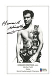 Howard Winstone Authentic Autographed Signed 6x8 Photo Beckett BAS #F87754