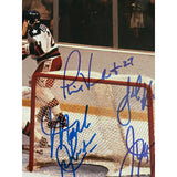 1980 USA Olympic Hockey Team Signed Miracle On Ice 16x20 Photo Beckett 48371