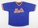 Howard Johnson Signed Mets Jersey Inscribed "30/30" & "'87, '89, '91" (JSA COA)