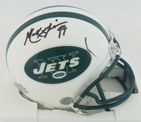 Mark Gastineau Signed New York Jets Mini Helmet (JSA COA) N Y Sack Exchange D.E.