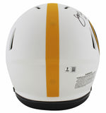 Steelers Joe Greene "HOF 87" Signed Lunar F/S Speed Proline Helmet W/ Case BAS W