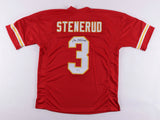 Jan Stenerud Signed Chiefs Jersey (PSA COA) Kansas City Kicker (1967-1979) H O F