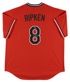 Orioles Cal Ripken Jr. "HOF 2007" Signed Orange Nike Jersey Fanatics #B511861