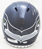 JAXON SMITH-NJIGBA AUTOGRAPHED SEAHAWKS BLUE FULL SIZE HELMET FANATICS 220849