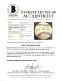 Michael Nelson Trout Signed Full Name MLB Baseball MLB Holo+BAS LOA A48357 38734