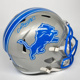 Amon-Ra St. Brown Autographed Signed Detroit Lions FS Replica Helmet Beckett