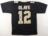 Chris Olave Signed New Orleans Saints Jersey (Beckett) 2022 1st Rd Pck /Ohio St.