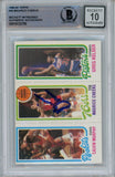 Maurice Cheeks Autographed 1980 Topps #30 Grade 10 Trading Card Beckett 43904