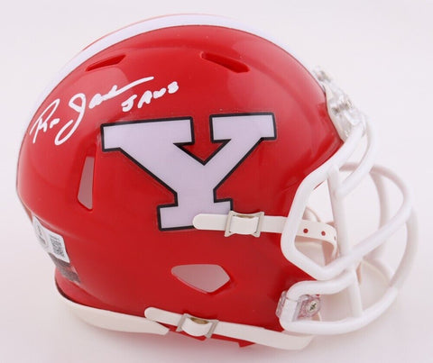 Ron Jaworski Signed Youngstown State Penguins Mini Helmet (Beckett) Eagles Q.B.