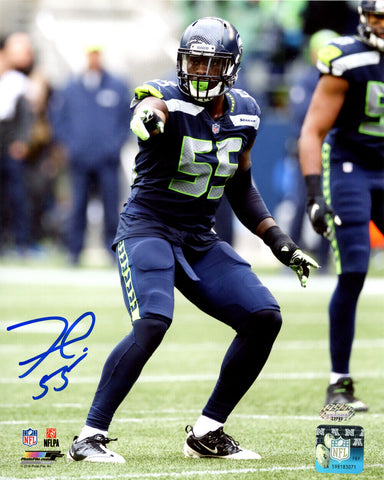 FRANK CLARK AUTOGRAPHED 8X10 PHOTO SEATTLE SEAHAWKS MCS HOLO STOCK #138036